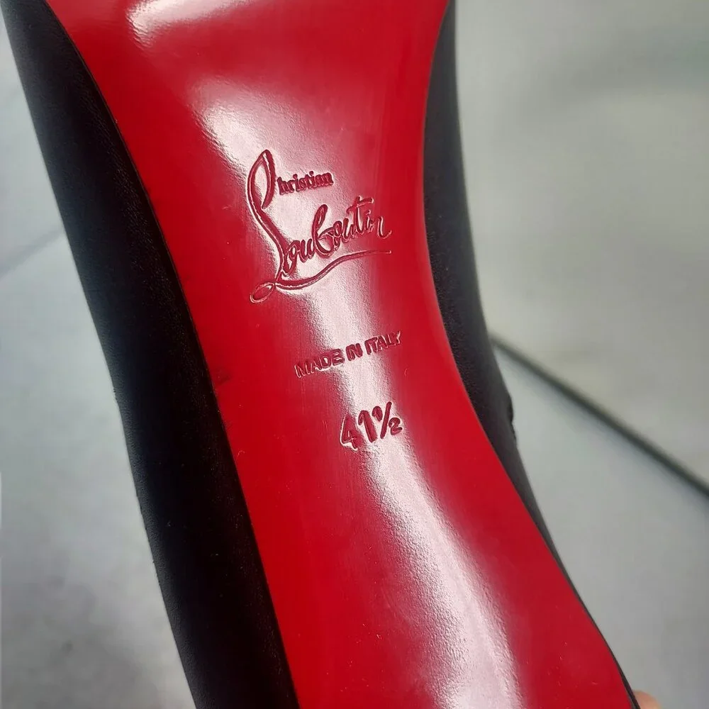 CHRISTIAN LOUBOUTIN Black So Kate Ankle Heel Boot - Picture 4 of 13